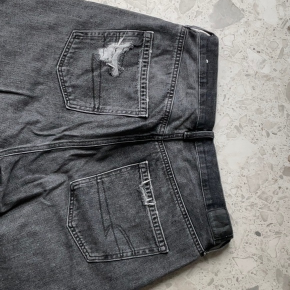 American Eagle Jeans size 10 US Short color black - Picture 4 of 4